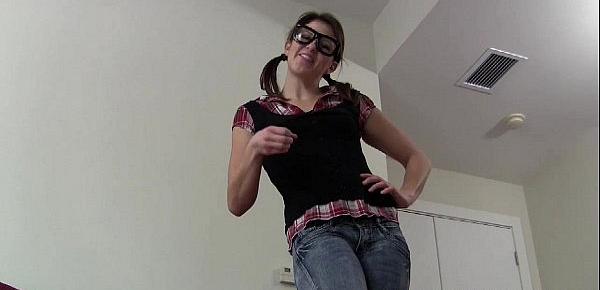  I might be nerdy but I get horny too JOI